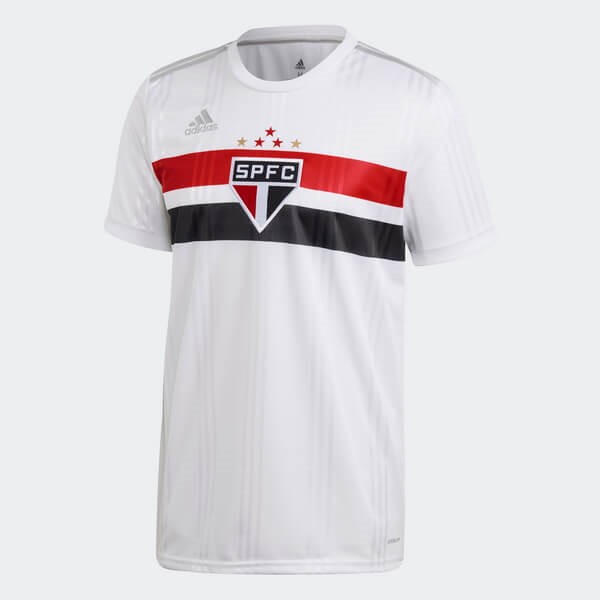 Thailande Maillot Football São Paulo Domicile 2020-21 Blanc